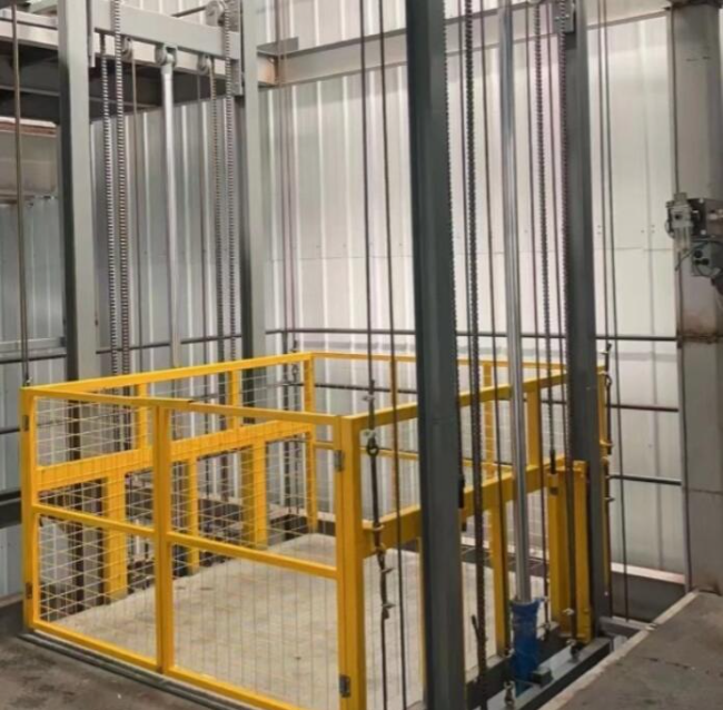 通辽导轨式升降机一般加工周期